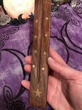 Wood Incense Burner - Star