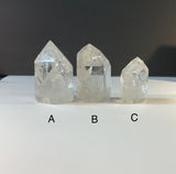 Fire & Ice Quartz Polished Standing Points