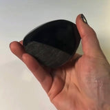 Polished Black Obsidian Standing Freeform