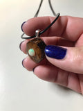 Australian Opal Ayahuasca Pendant Necklace