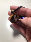 Vera Cruz Amethyst Heartnut Pendant Necklace
